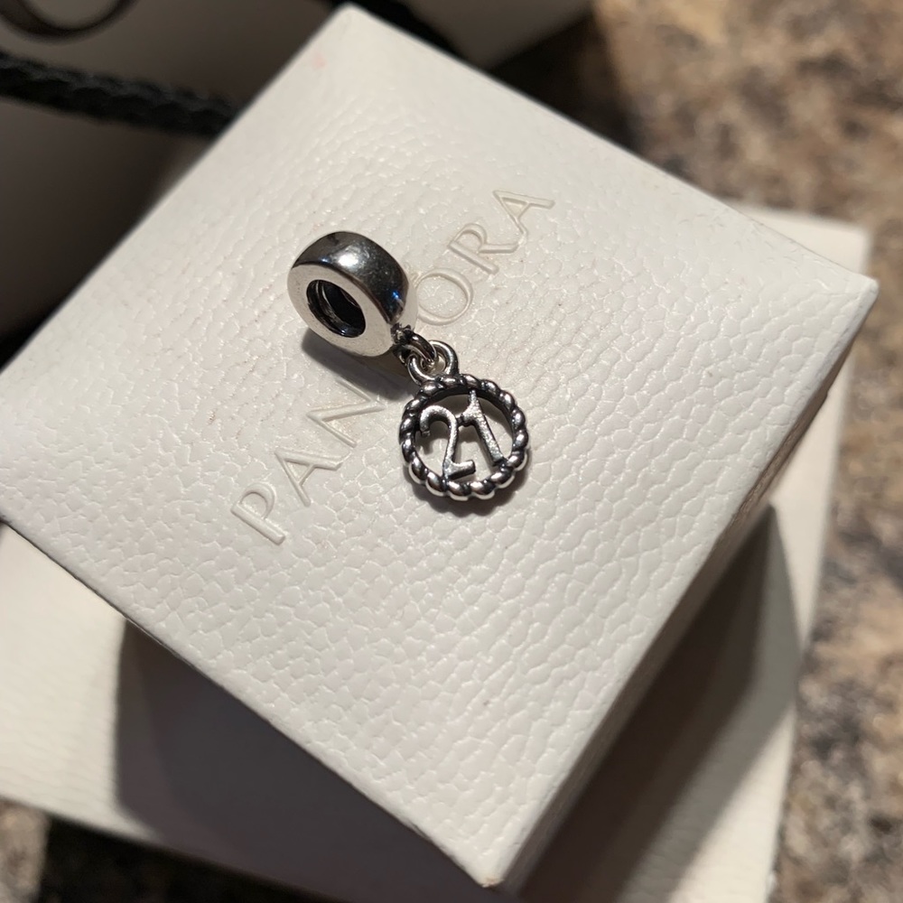 Pandora 21 charm